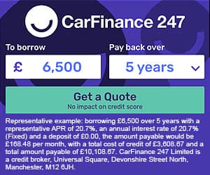 Car Finance 247 advert